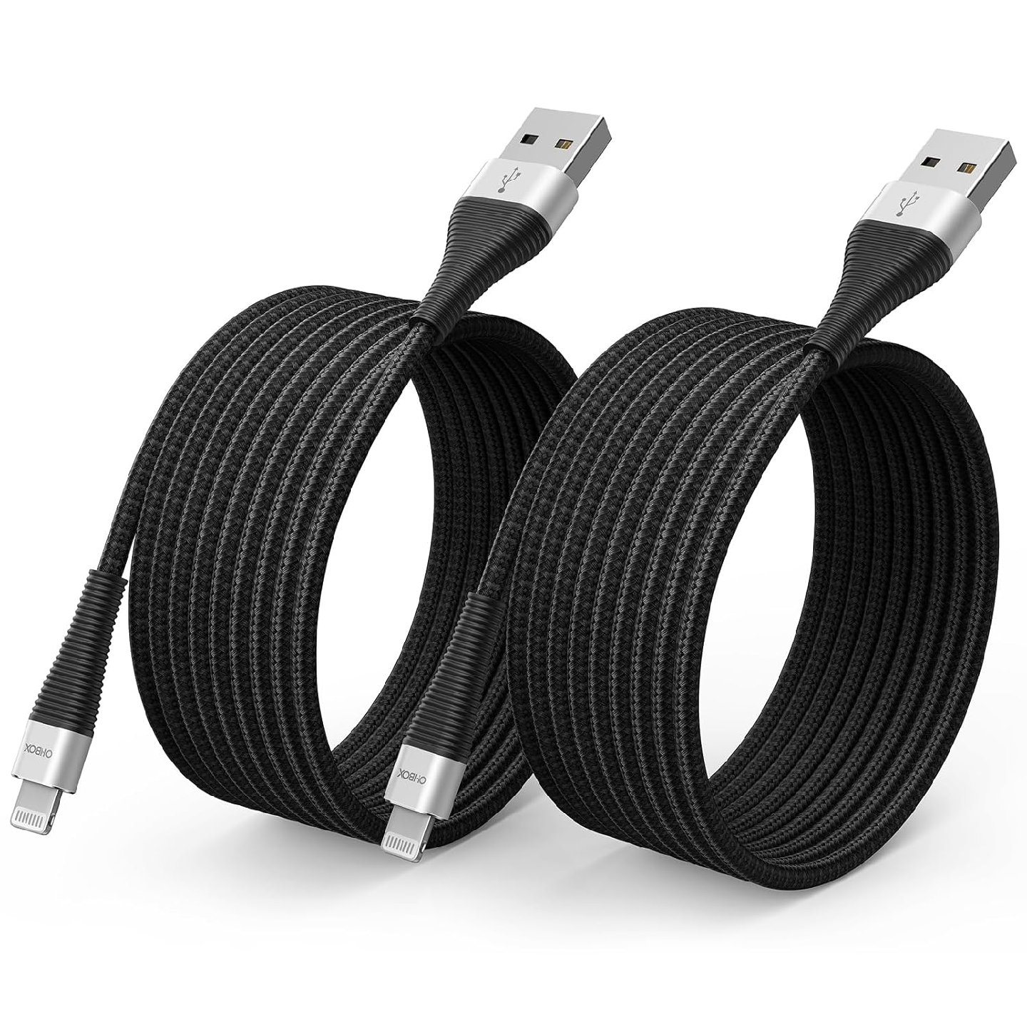 Extra Long iPhone Charger Cord 10FT 2Pack