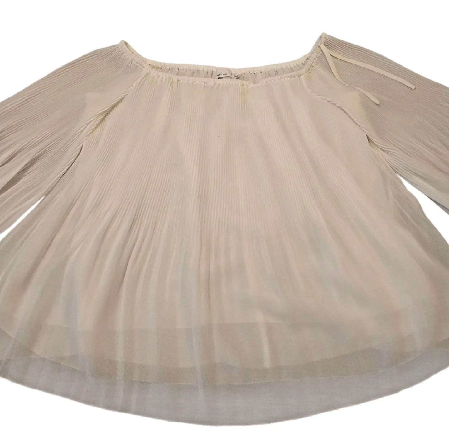 Aritzia Wilfred Flowy Blouse Small image indicator(3)