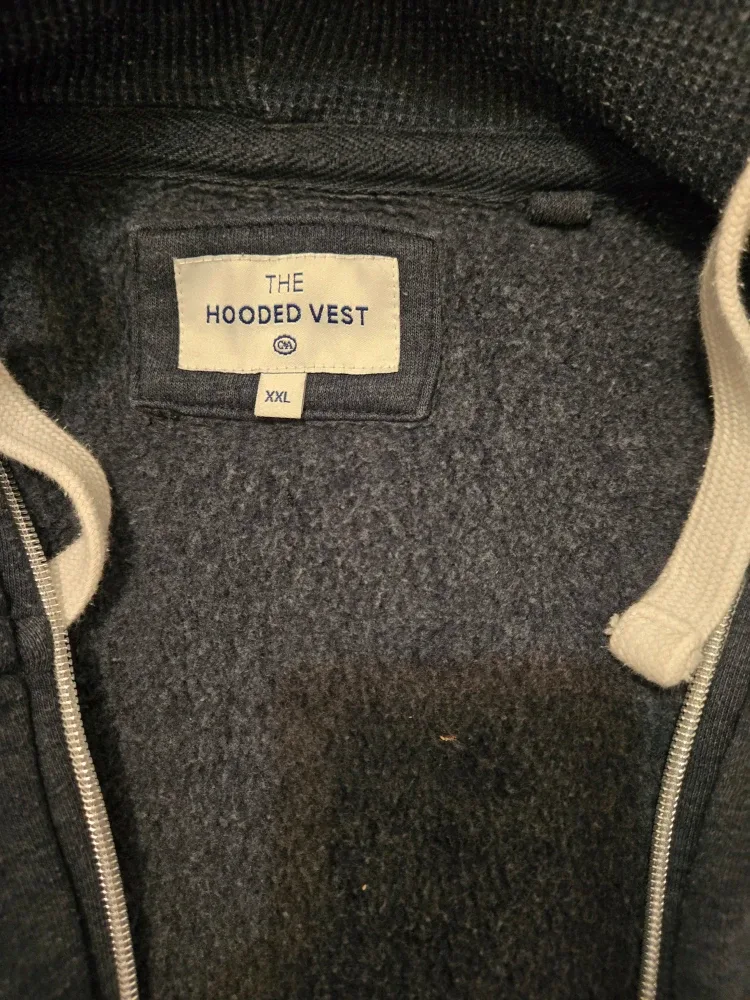 The Hooded Vest XXL Zip-Up Hoodie thumbnail
