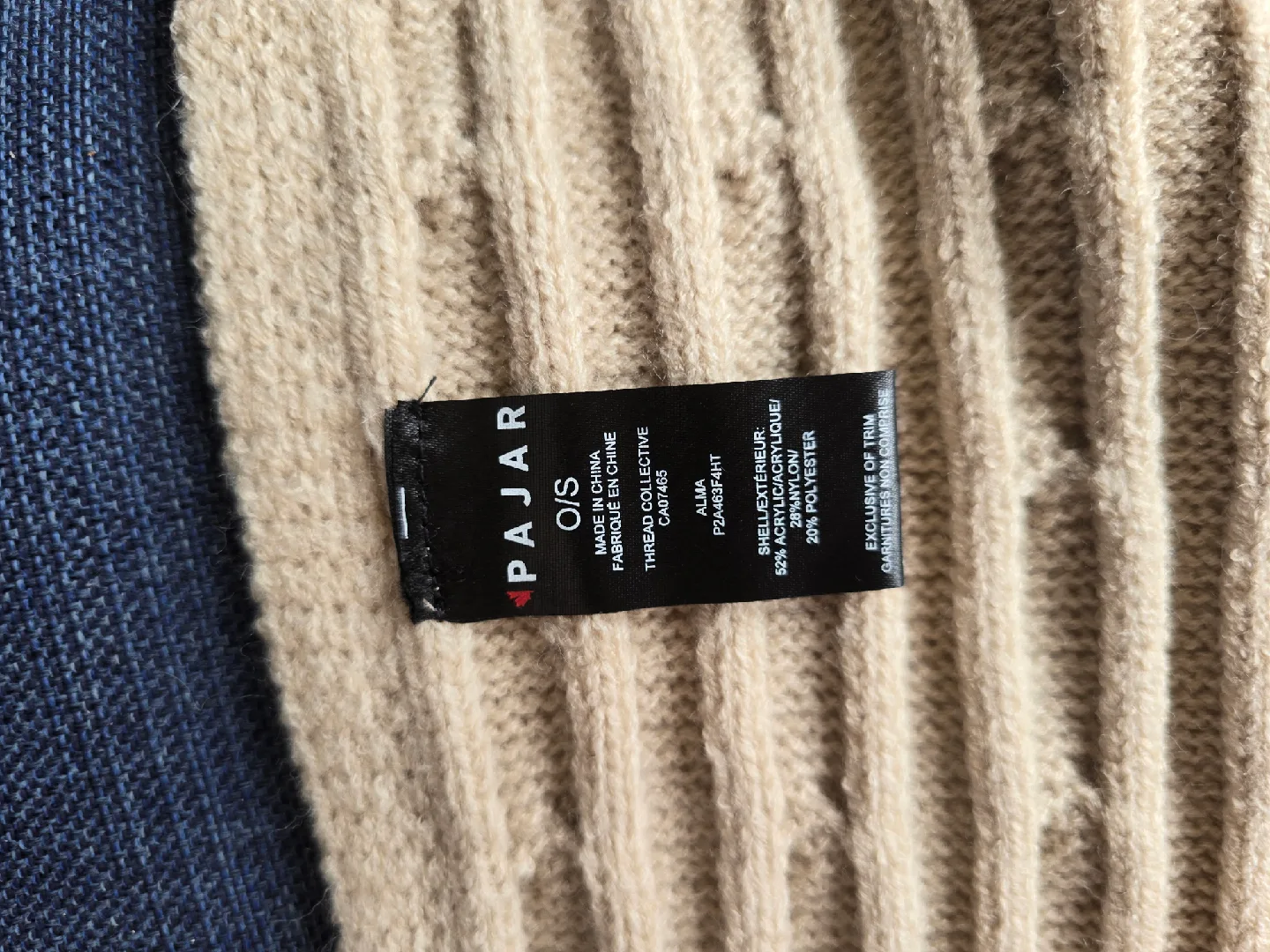 Pajar Women's Hat and Scarf Set O/S Brand new without tags image indicator(5)