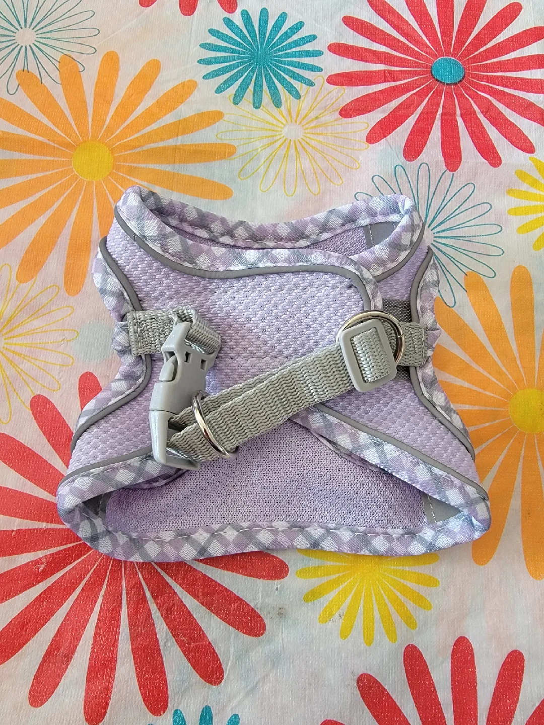 New - Kitten Harness - Purple and gray image indicator(3)