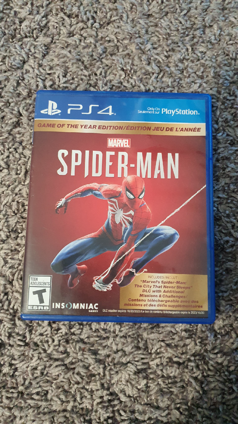 Marvel's Spider-Man Game of the Year Edition PS4