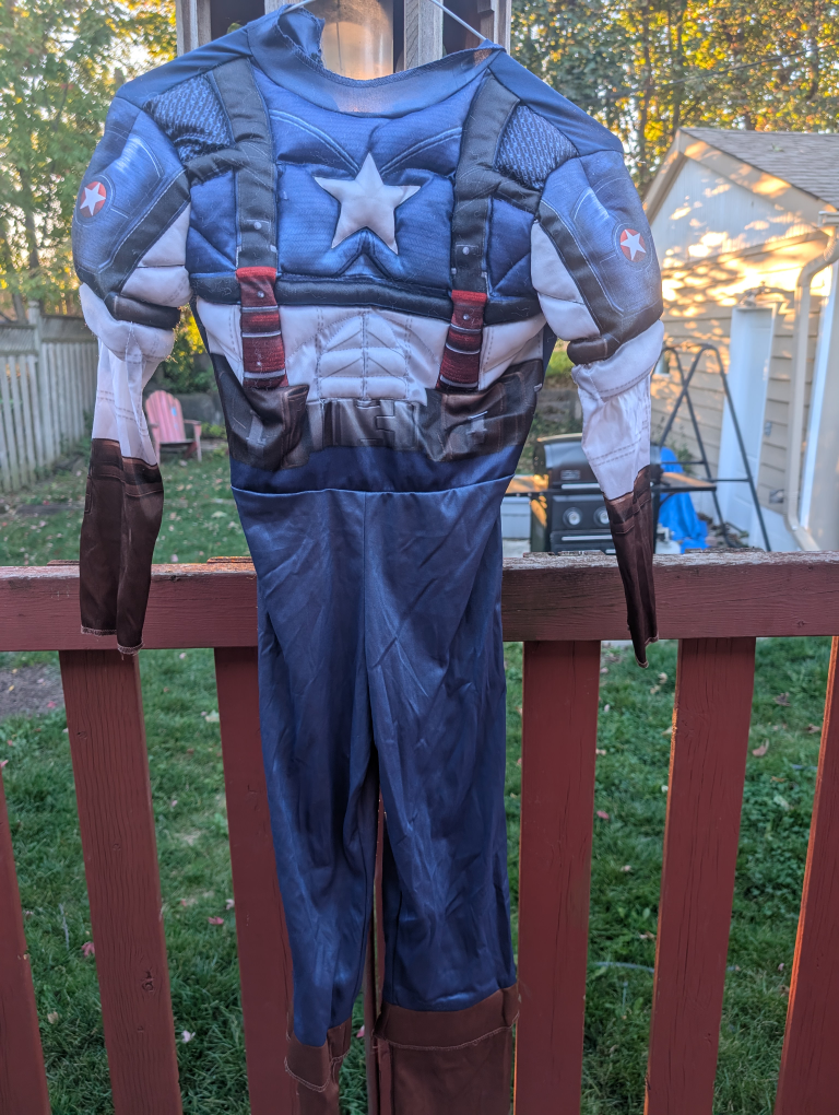 Kids sz 7/8 Captain America Costume