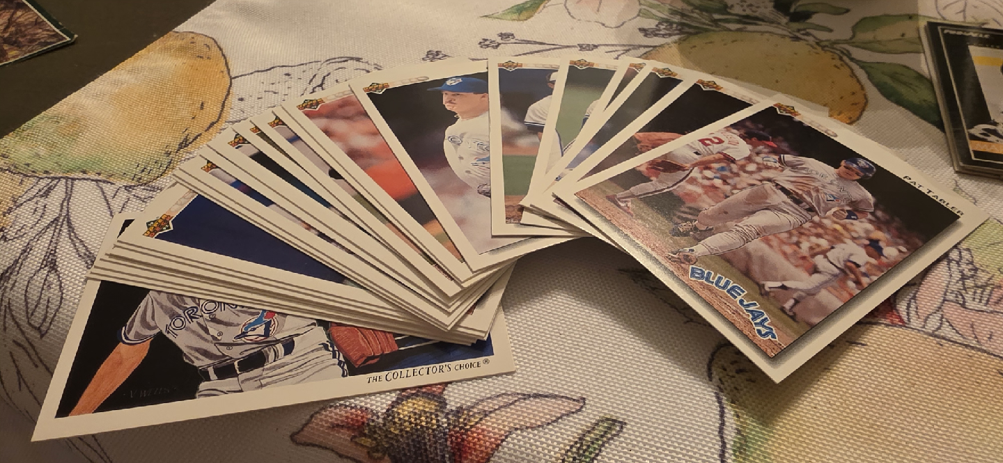 Toronto Blue Jays Baseball Cards - Upper Deck 1992