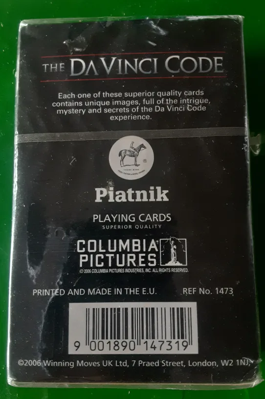 The Da Vinci Code Playing Cards by Piatnik image indicator(3)
