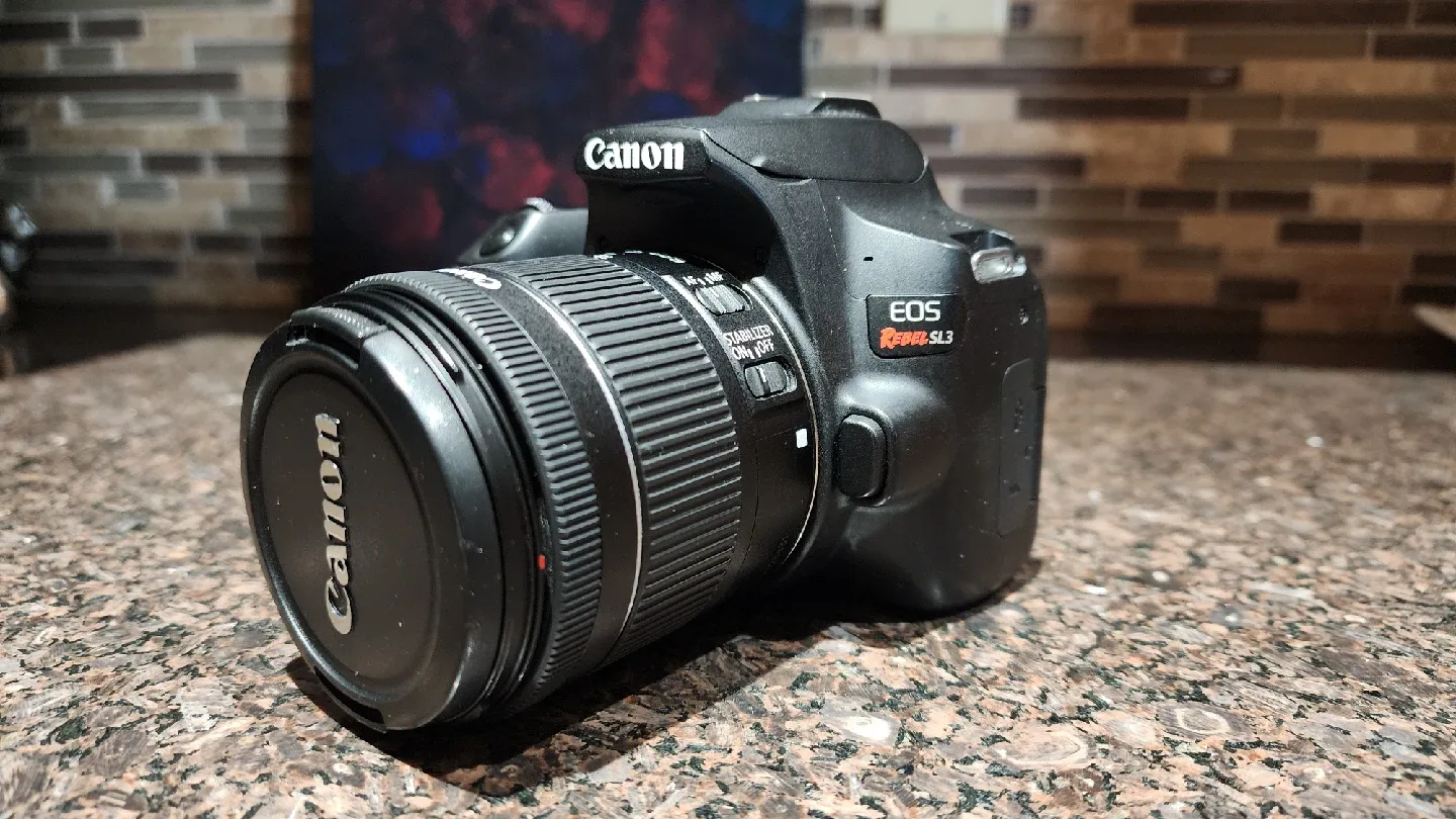 Canon EOS Rebel SL3 Camera with Accessories image indicator(4)