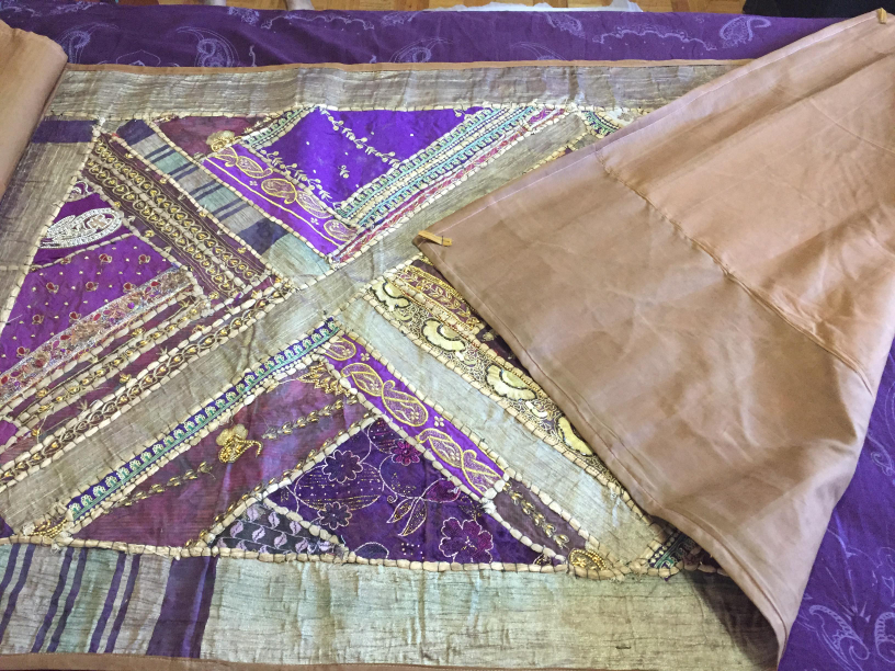 100% handmade Patchwork Wall Hanging Runner price may vary - photo 2