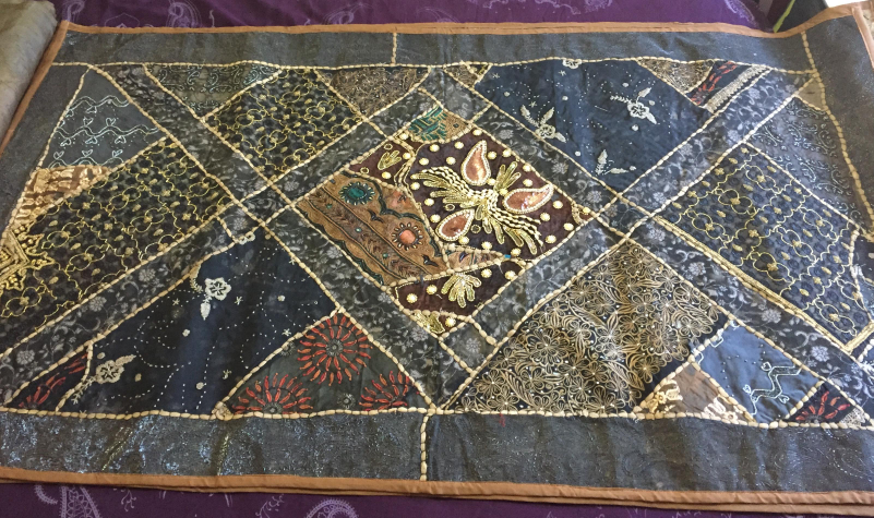100% handmade Patchwork Wall Hanging Runner price may vary - photo 3
