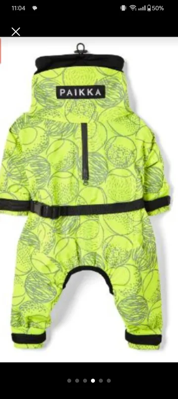 Paikka Visibility Dog Rain Suit image indicator(3)