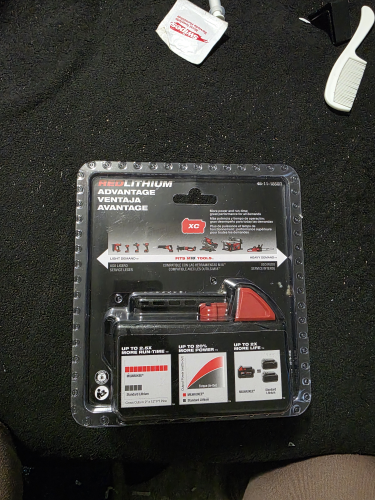 New Milwaukee M18 RedLithium XC5.0 Battery - photo 2