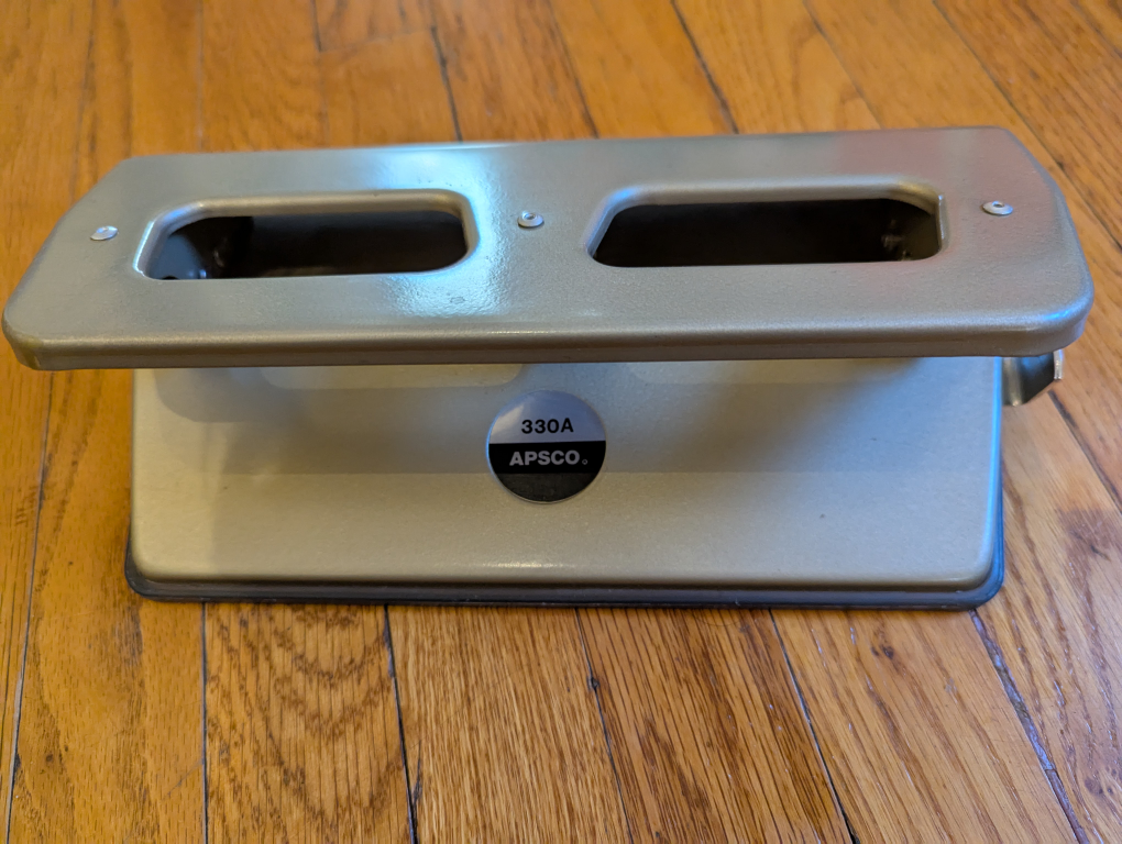 APSCO 330A Hole Punch