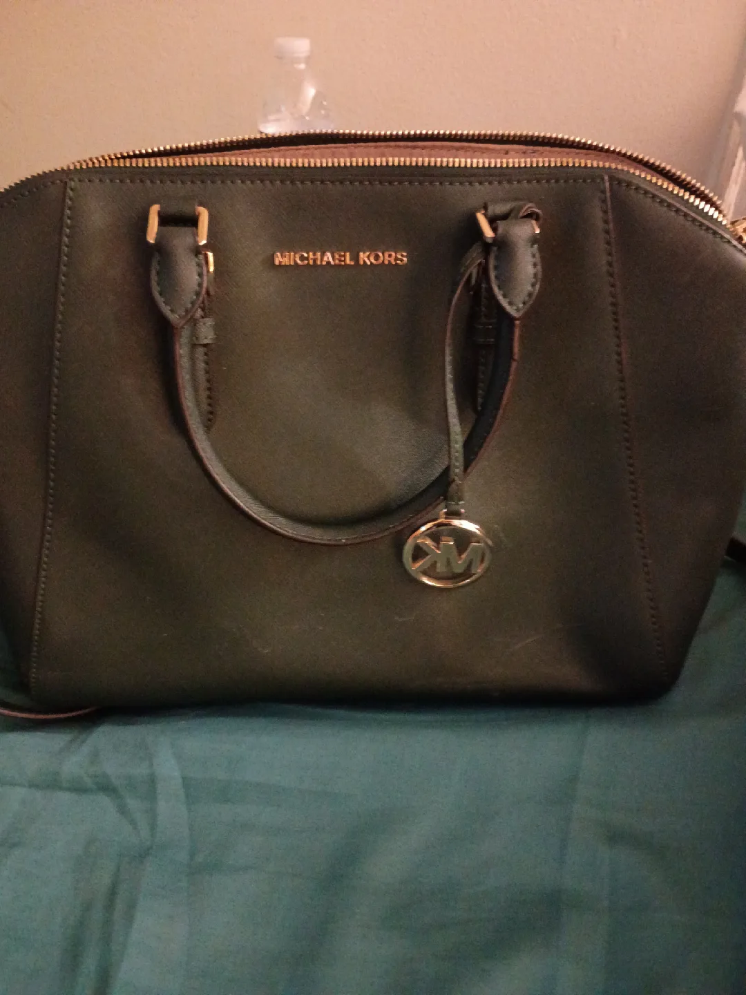 Michael Kors Satchel Bag - Olive Green thumbnail