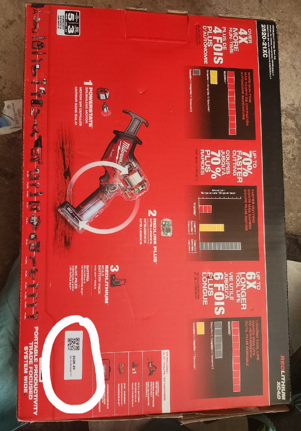 Milwaukee M12 FUEL HACKZALL Reciprocating Saw Kit