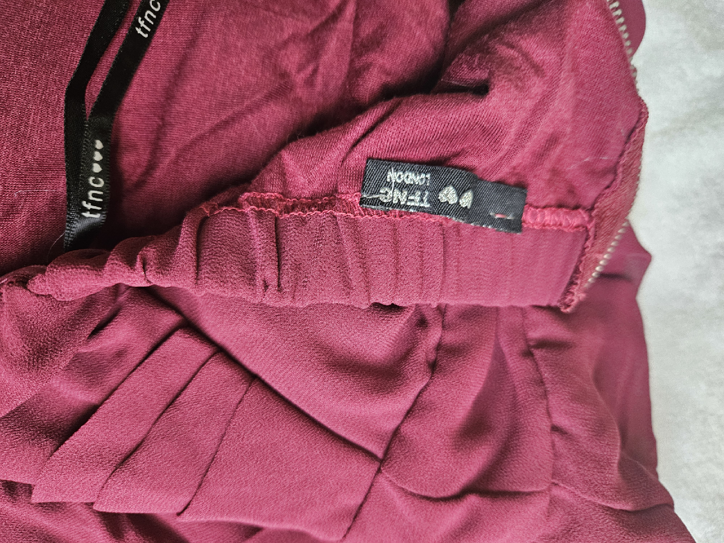 TFNC London Burgundy Dress - photo 2
