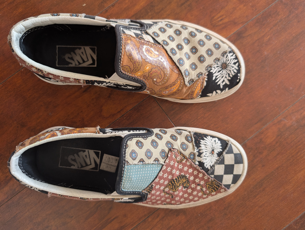 Vans Slip-On Patchwork Shoes - photo 2