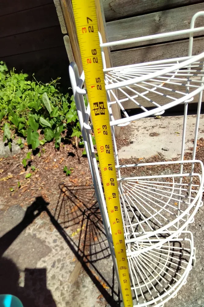 3 Tier Corner shelf/ stand 🥕 image indicator(2)