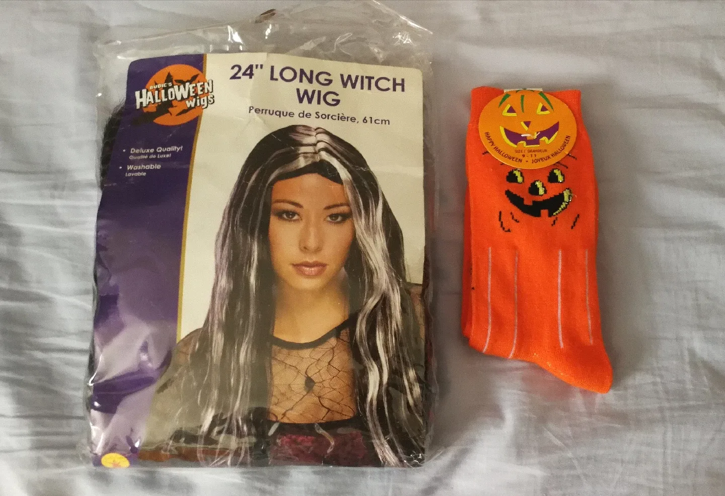 🎃 Halloween 24" witch wig + socks - New thumbnail