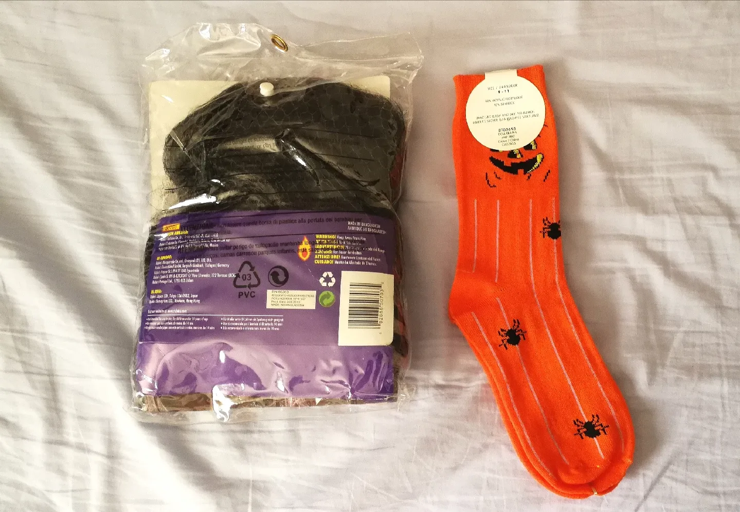 🎃 Halloween 24" witch wig + socks - New image indicator(2)