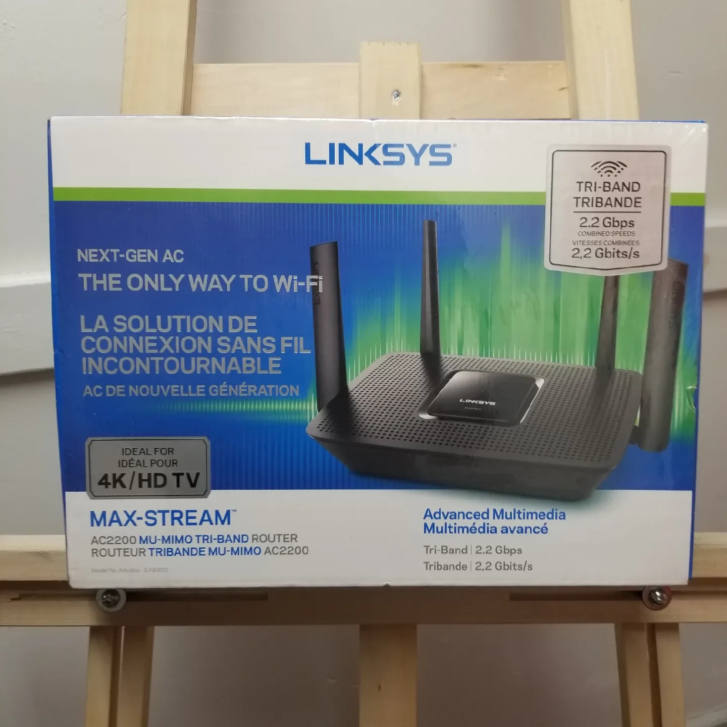 Linksys Max-Stream AC2200 MU-MIMO Tri-Band Router