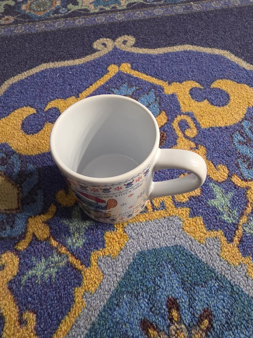 Disney Stitch Christmas Mug - 14 oz Ceramic image indicator(3)