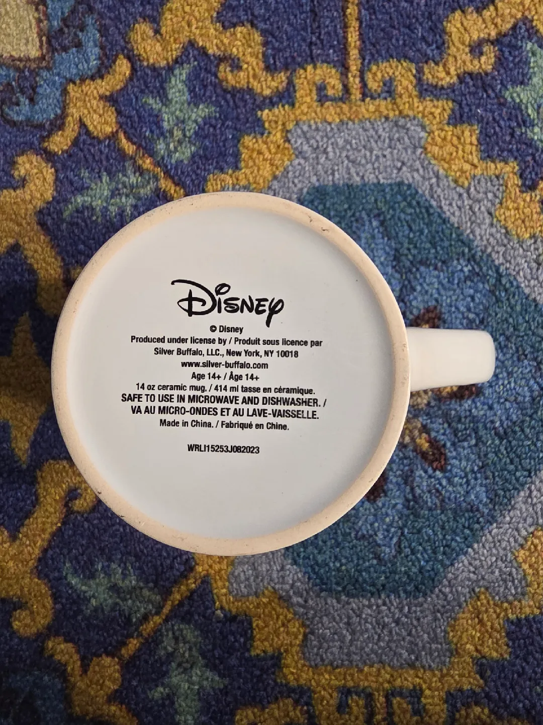 Disney Stitch Christmas Mug - 14 oz Ceramic image indicator(4)