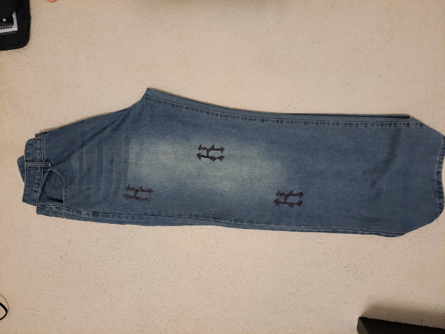 XXL Blue Denim Jeans image indicator(2)
