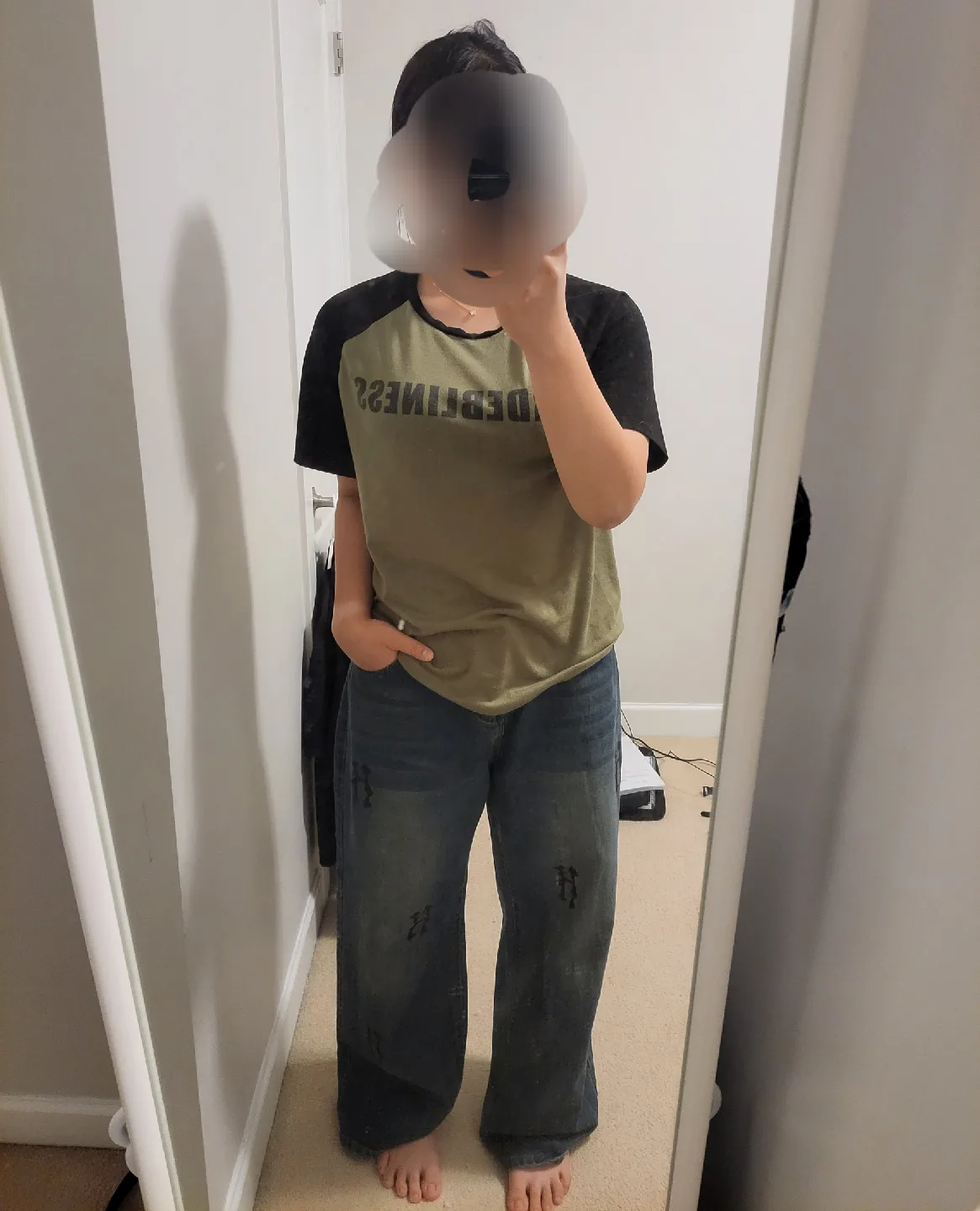 XXL Blue Denim Jeans image indicator(5)