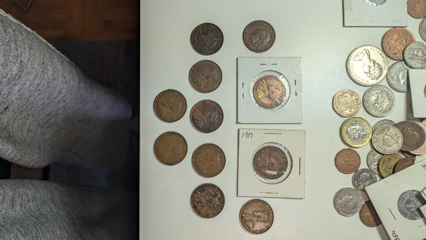 11  Canadian Large One Cent Coins image indicator(5)