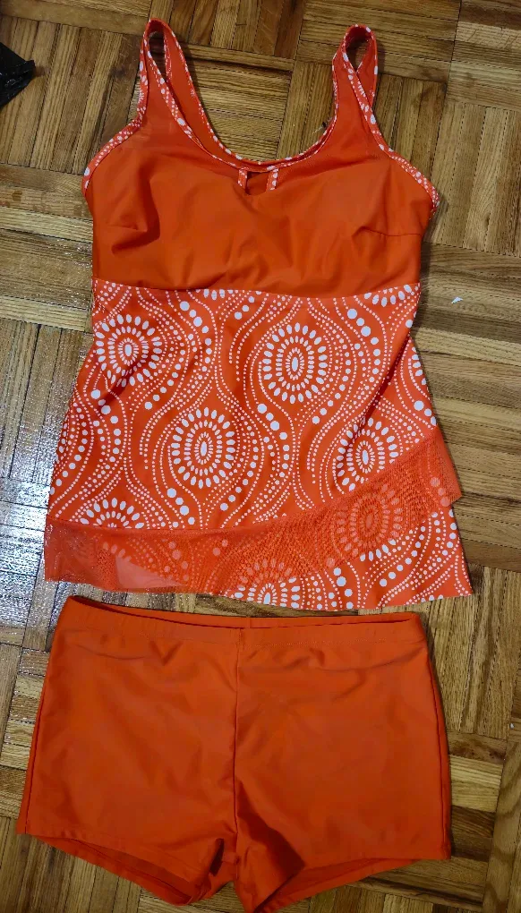 Orange Swimsuit Set thumbnail
