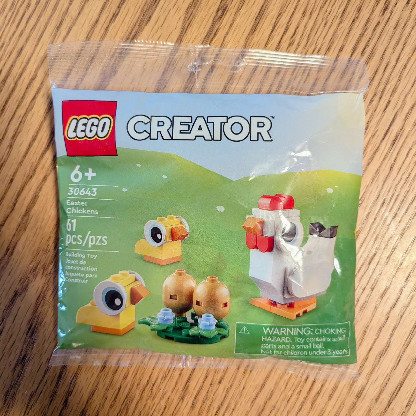 Unopened LEGO Creator Easter Chickens (30643)