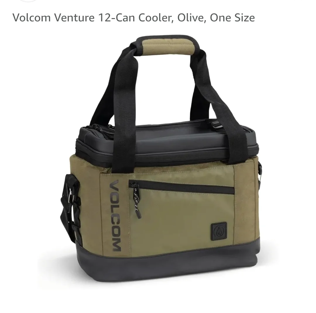 Volcom Venture 12-Can Cooler - Olive, One Size thumbnail
