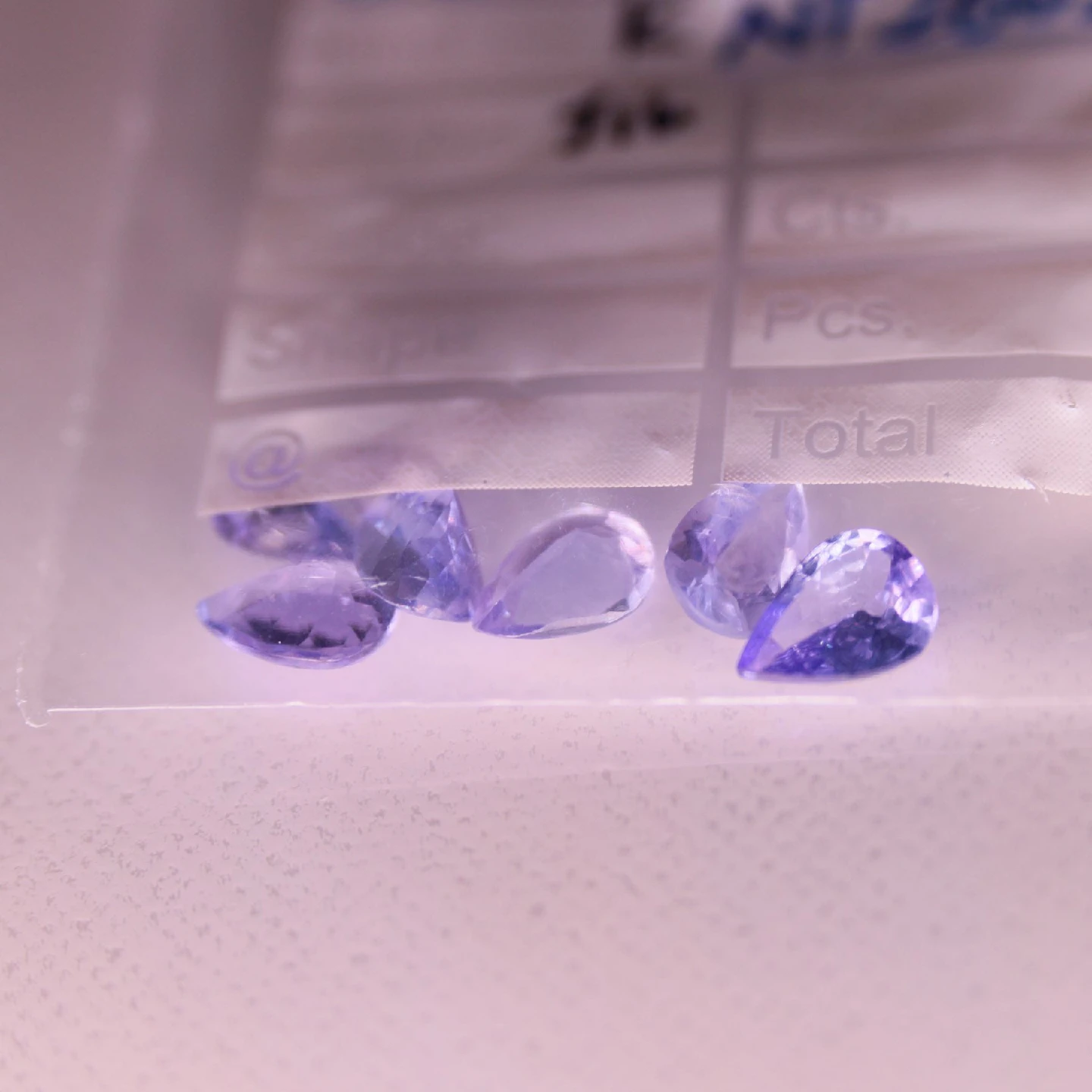 3.19 ct Natural Tanzanite - 6 Gemstones w/ Appraisal ($2,550.00) - photo 4