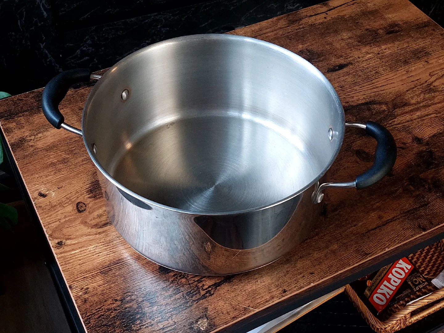 Master Chef 10in Stainless Steel Stock Pot thumbnail