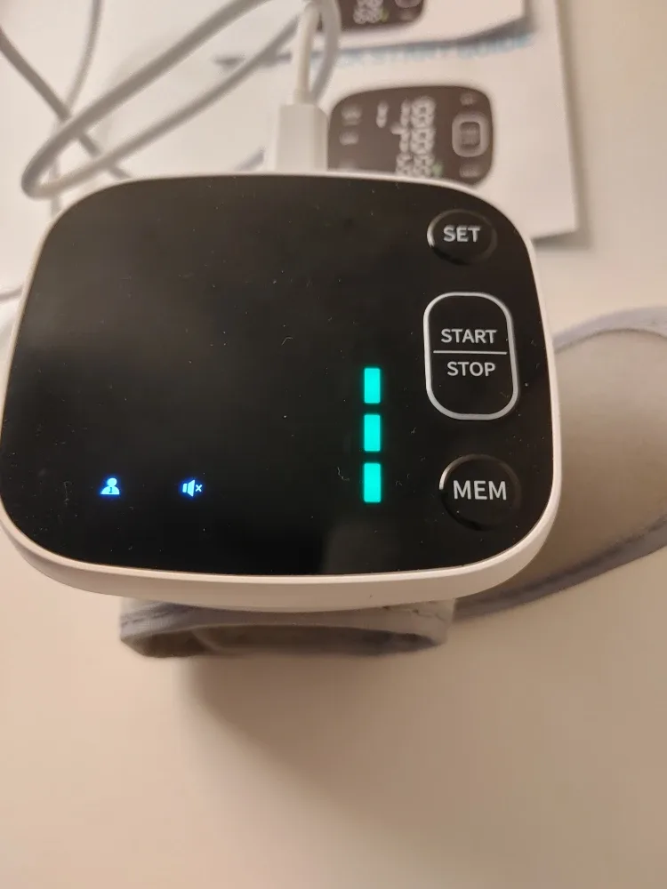 Wrist Blood Pressure Monitor - Like New! image indicator(8)