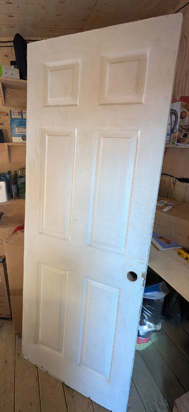 Interior White Door