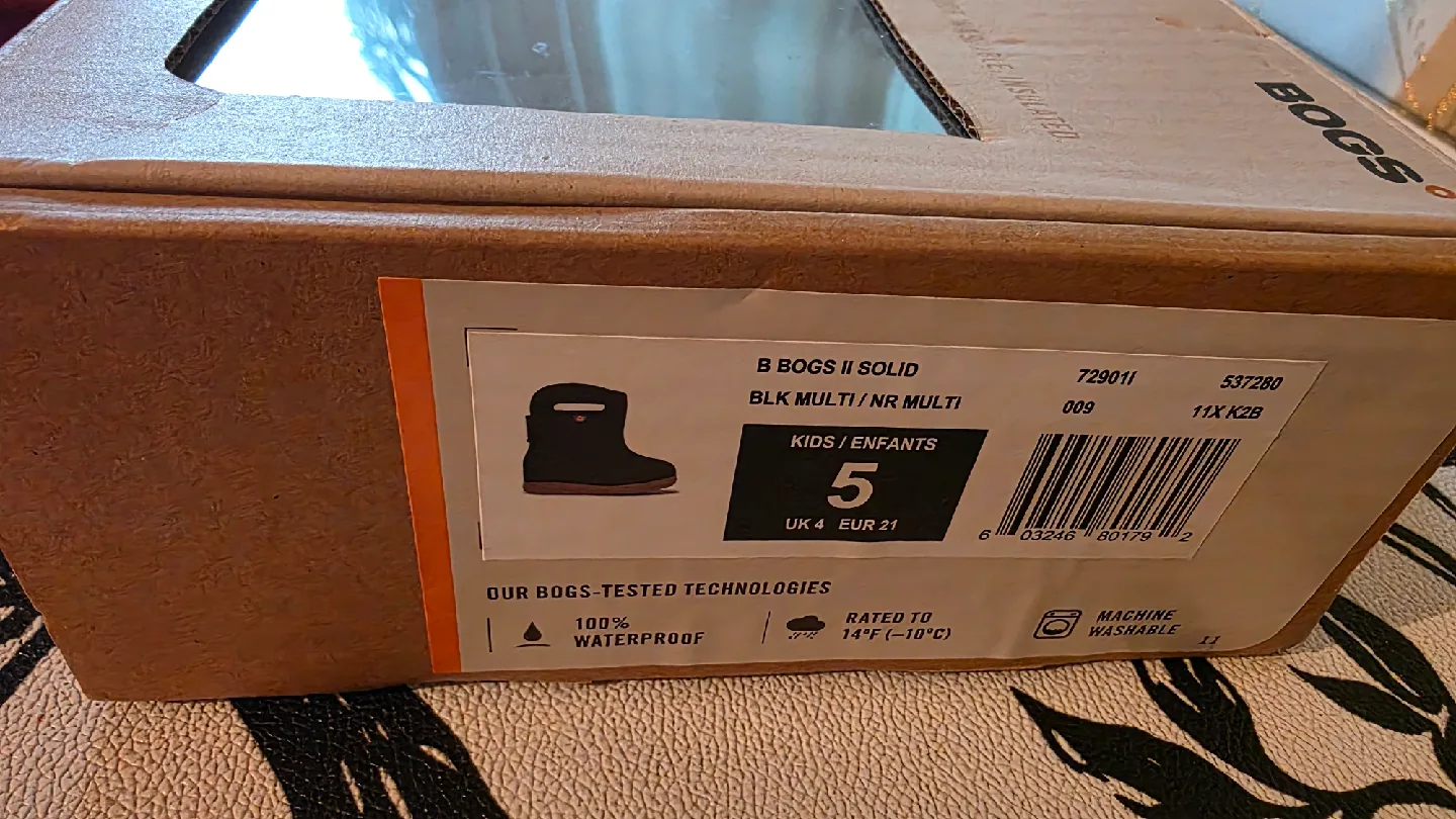 Bogs B Bogs II Solid Kids Boots - Size 5 image indicator(2)