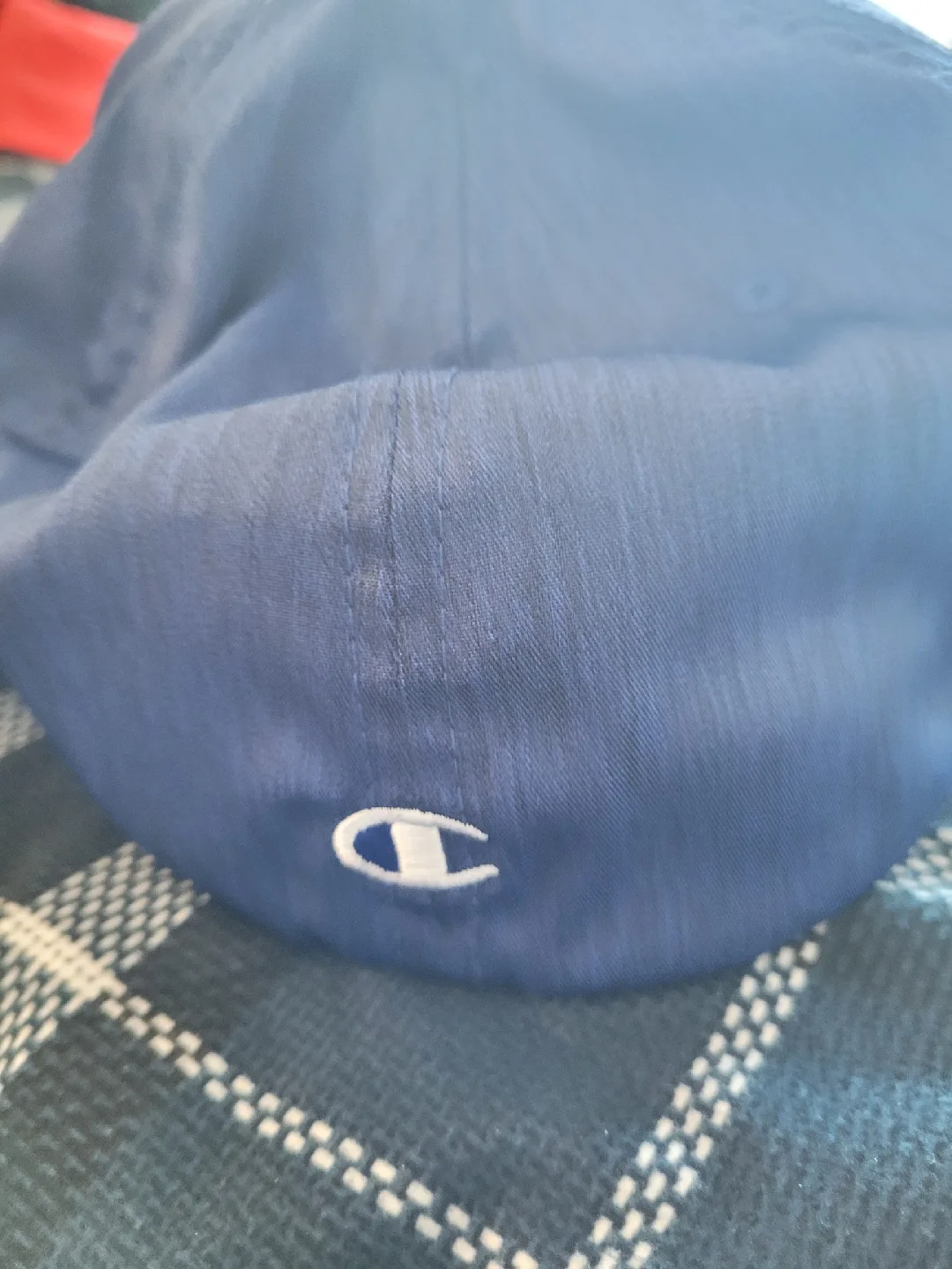 BNWT Champion Flexfit Hat - L/XL - Blue image indicator(2)