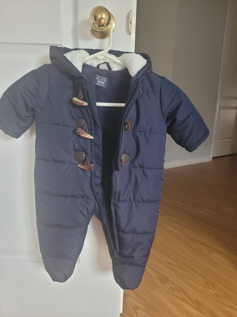 The Children's Place Navy Blue Snowsuit - photo 2