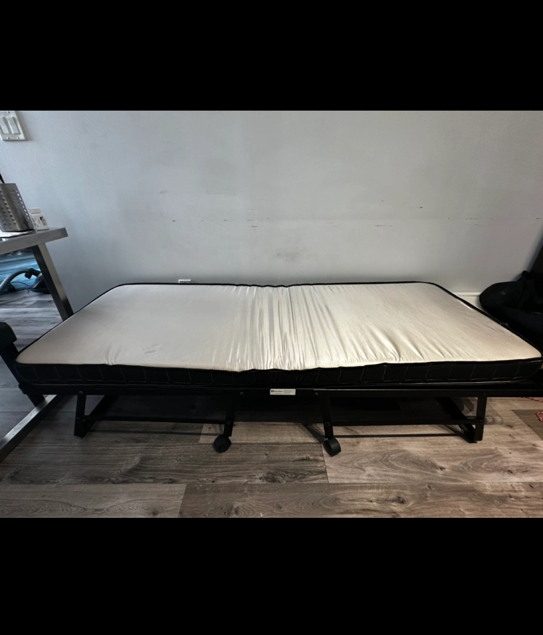 🛏️ Folding Cot with Mattress(Twin Size) SpaceSaving - photo 2