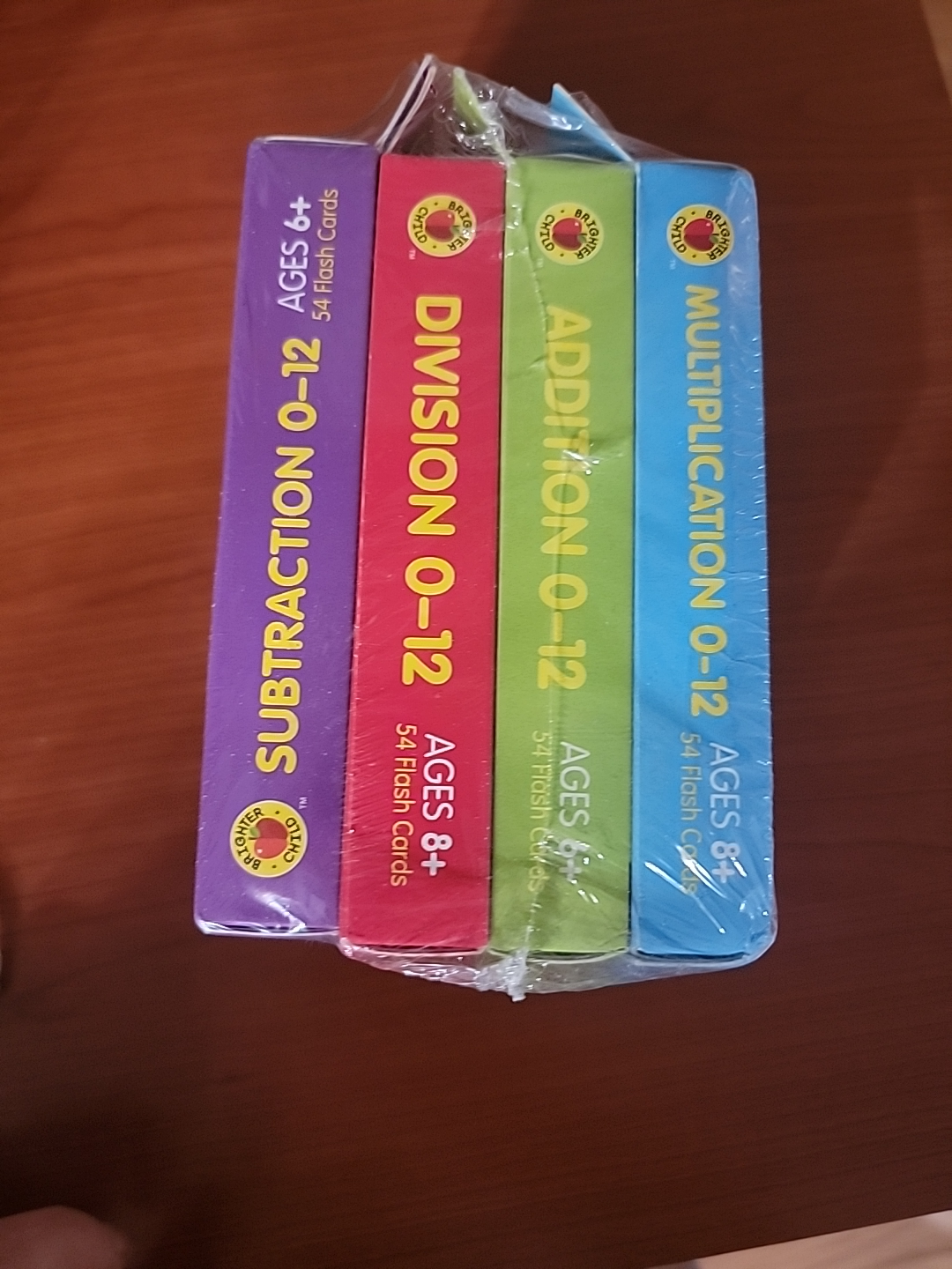 Brighter Child Math Flash Card Set - New