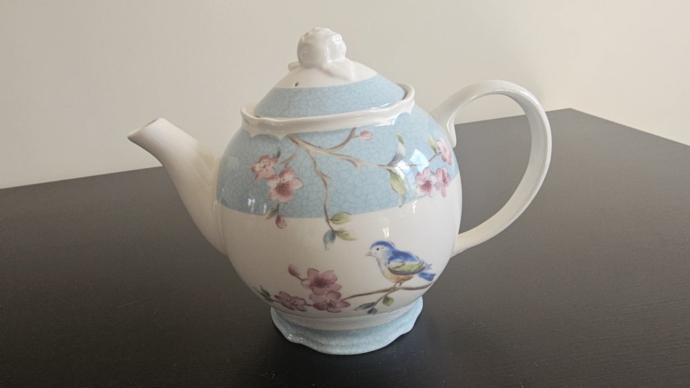 🥕Floral Teapot - Blue and White 🧡 - photo 2