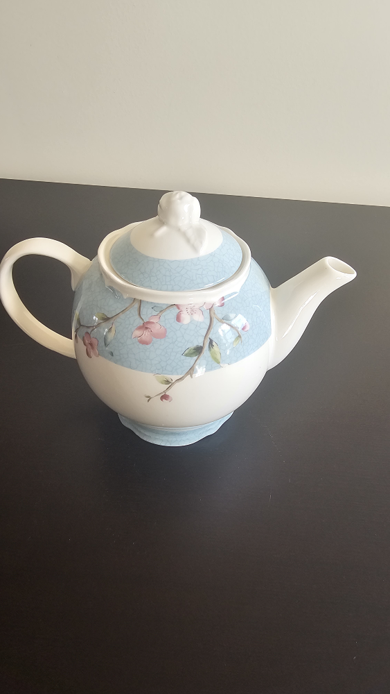 🥕Floral Teapot - Blue and White 🧡 - photo 3