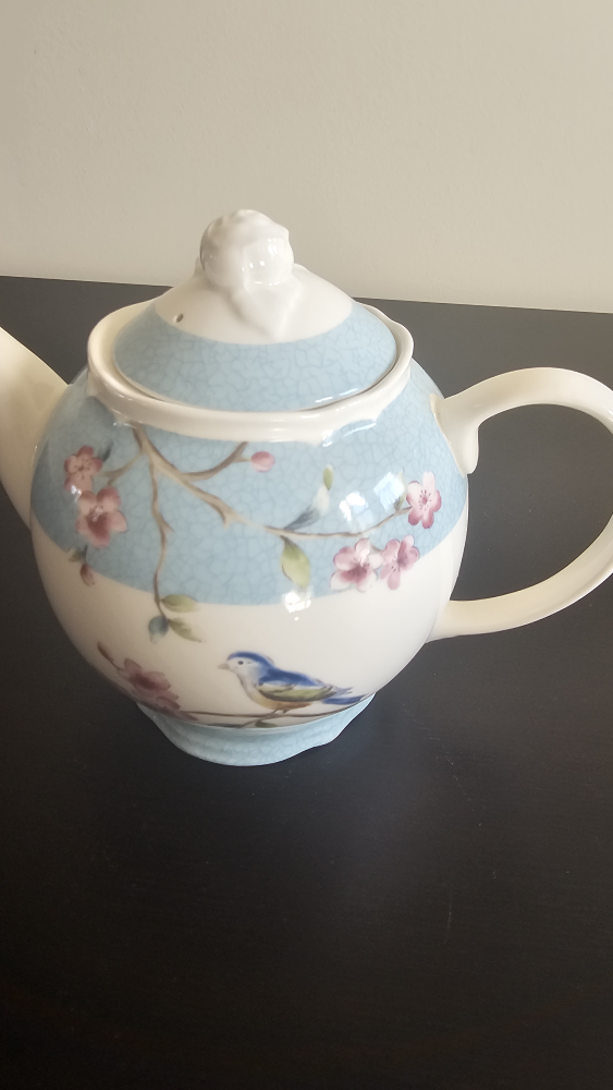🥕Floral Teapot - Blue and White 🧡 - photo 4