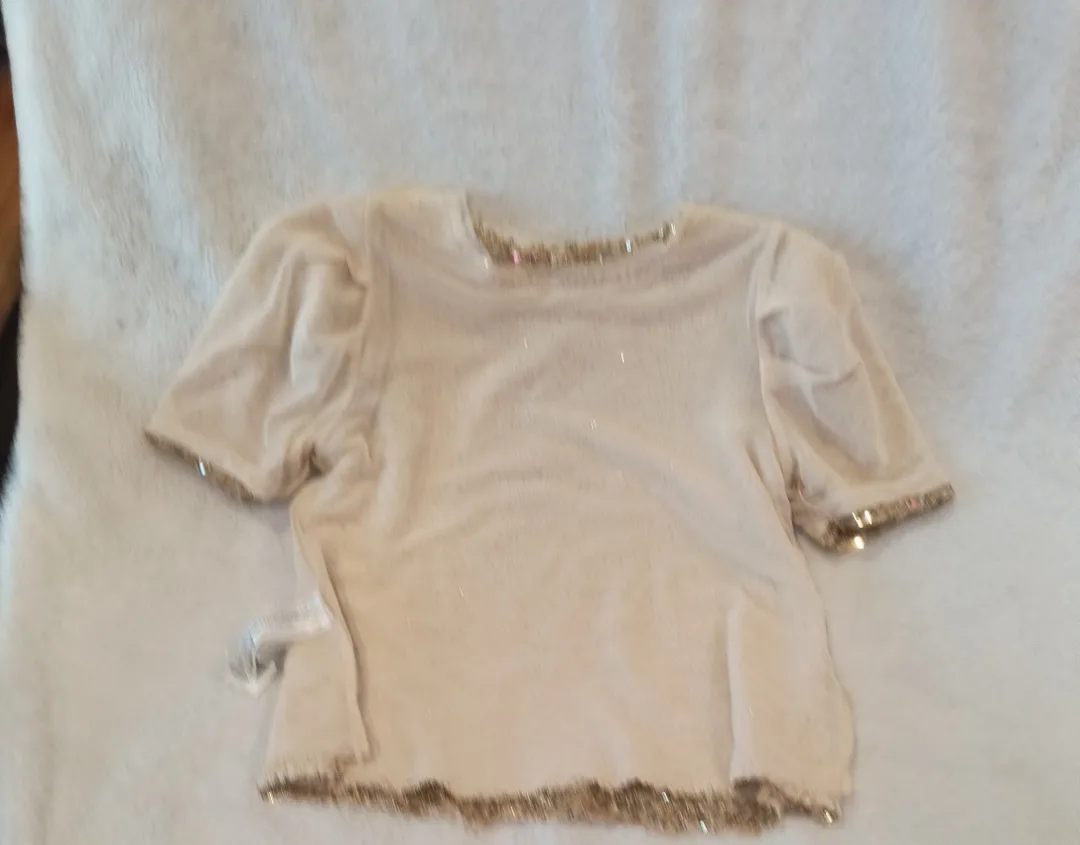 Zara Kids Sequin Top - Size 10 image indicator(8)