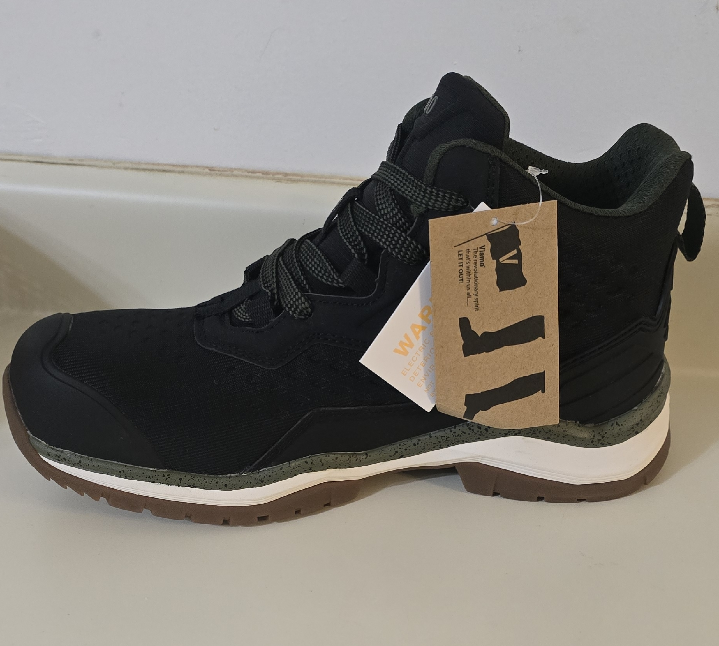 Vismo NRG55 Men's Hiker Aluminum Toe Work Boots