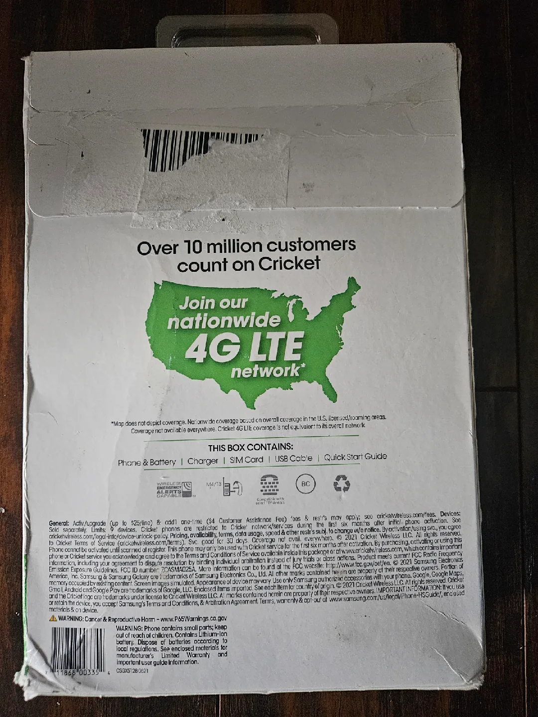 Samsung Galaxy A02s SM-A025AZ = 32GB (Cricket Wireless) image indicator(5)