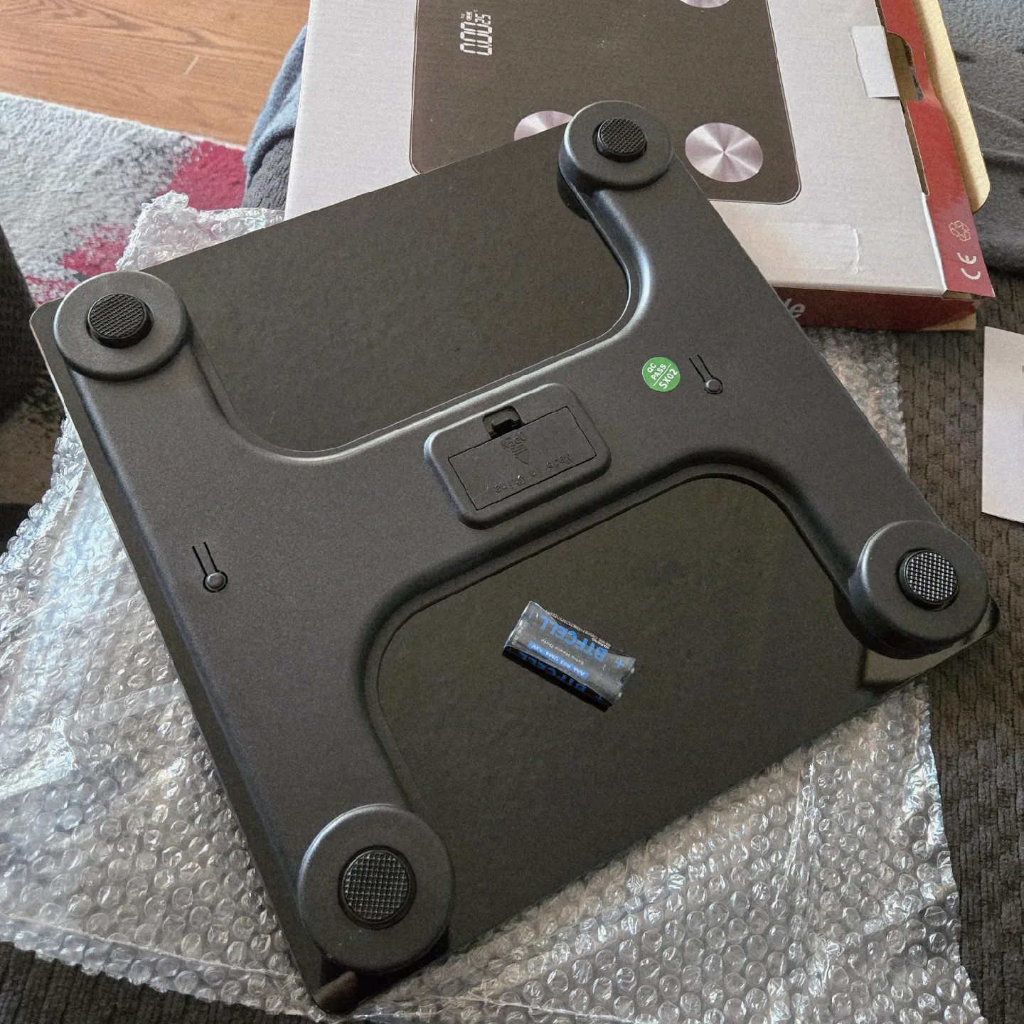 Bluetooth Bathroom Scale image indicator(4)