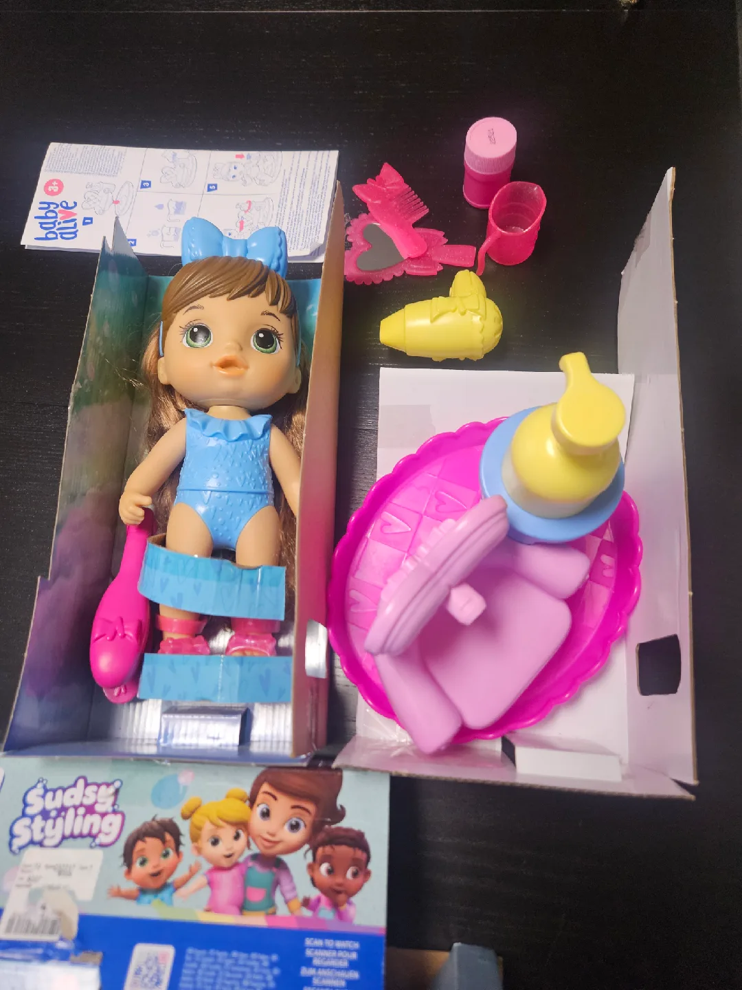 Baby Alive Sudsy Styling Doll - New in Box! image indicator(3)