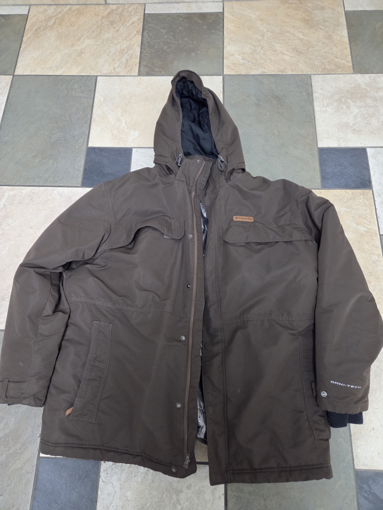 Columbia XXL Brown Winter Jacket
