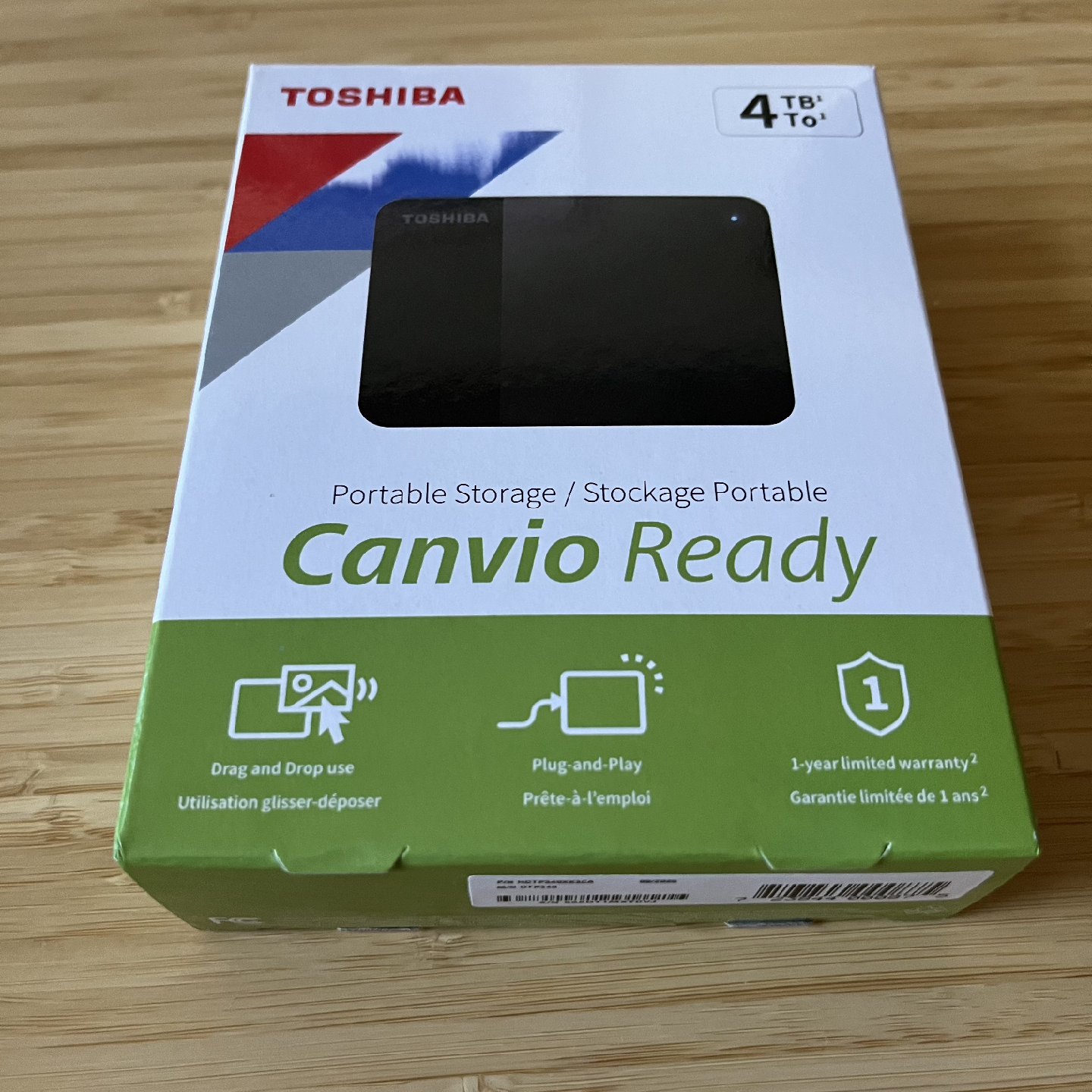 Toshiba Canvio Ready 4TB Portable Storage - New 🥕 - photo 2